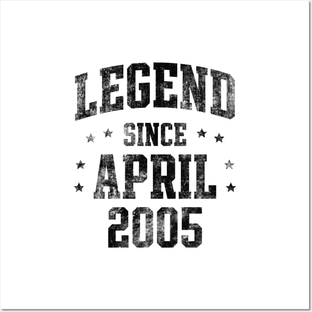Legend since April 2005 Wall Art by Creativoo